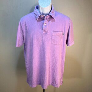 Vineyard Vines Men's lavender short sleeve Slim Fit sunwashed polo shirt Medium